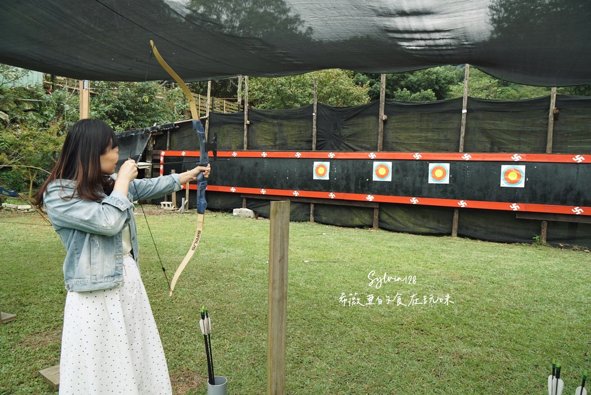 苗栗南庄八卦力部落嘎嘎歐岸休閒農園。揭開賽夏族神秘風貌、體驗鹿角蕨 DIY、射箭 @希薇亞の食在玩味