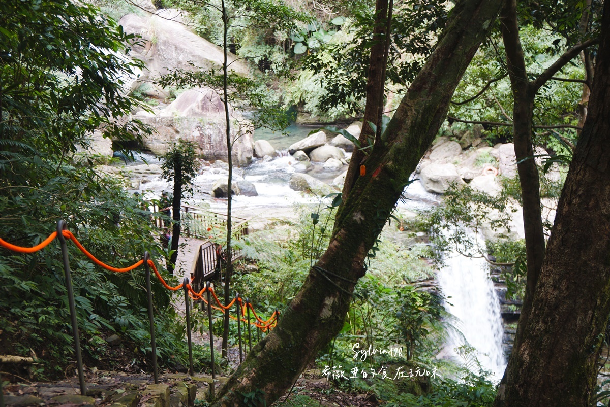 苗栗南庄鹿場部苦花潭步道-大自然優美瀑布秘境的心靈之旅、採柿子體驗！ @希薇亞の食在玩味