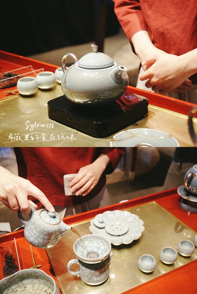 【信義下午茶】台北君悅酒店 茶苑攜手 POUYUENJI 寶元紀推「元‧茶苑」的優雅茶藝饗宴 @希薇亞の食在玩味