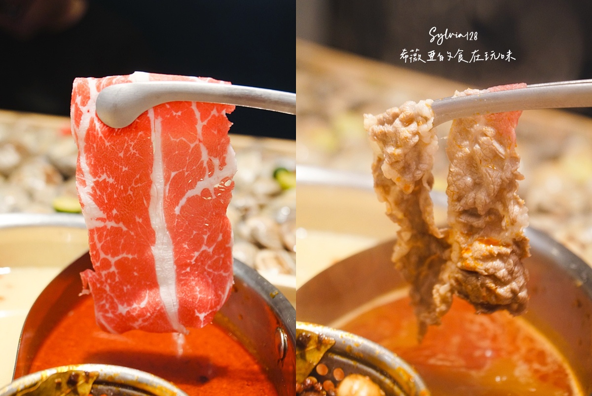 【中山國中火鍋】深紅汕頭鍋物(台北民權店)。海陸大方上桌，澎湃暖心！ @希薇亞の食在玩味