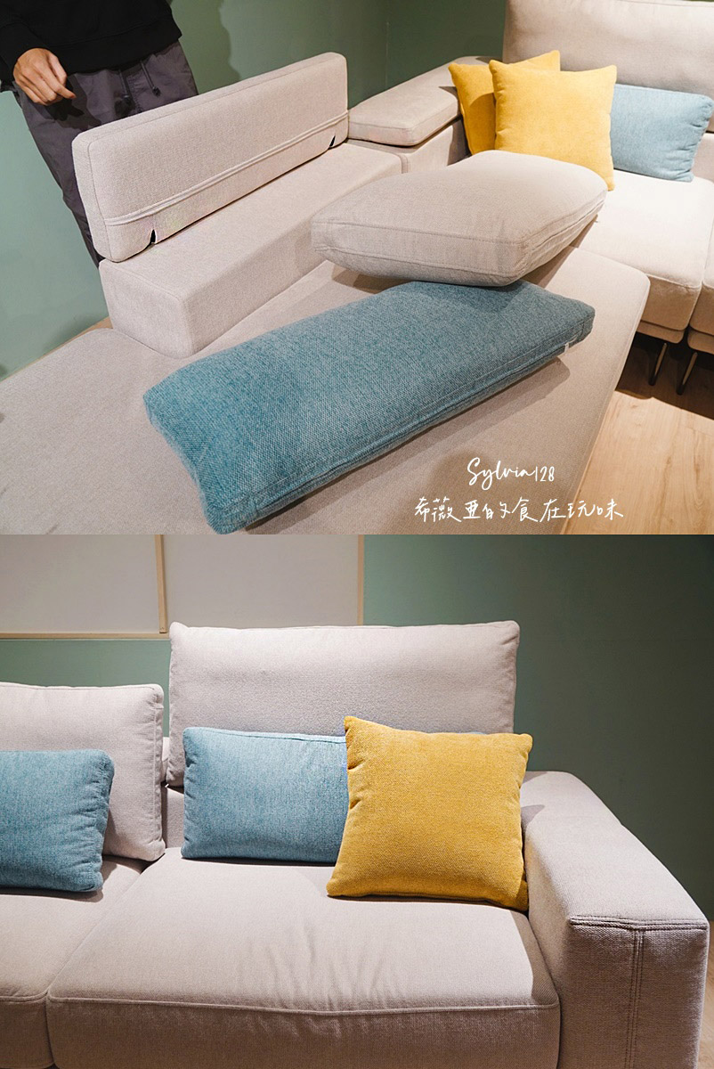 桃園龜山沙發推薦｜所丘家居桃園龜山門市。台灣手工客製化沙發，打造客廳的靈魂 @希薇亞の食在玩味