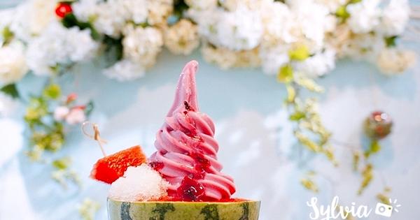 【台北信義區】Blooming Ice Sweet 花果茶霜淇淋專門店。可愛粉紅迷你西瓜冰品～ @希薇亞の食在玩味